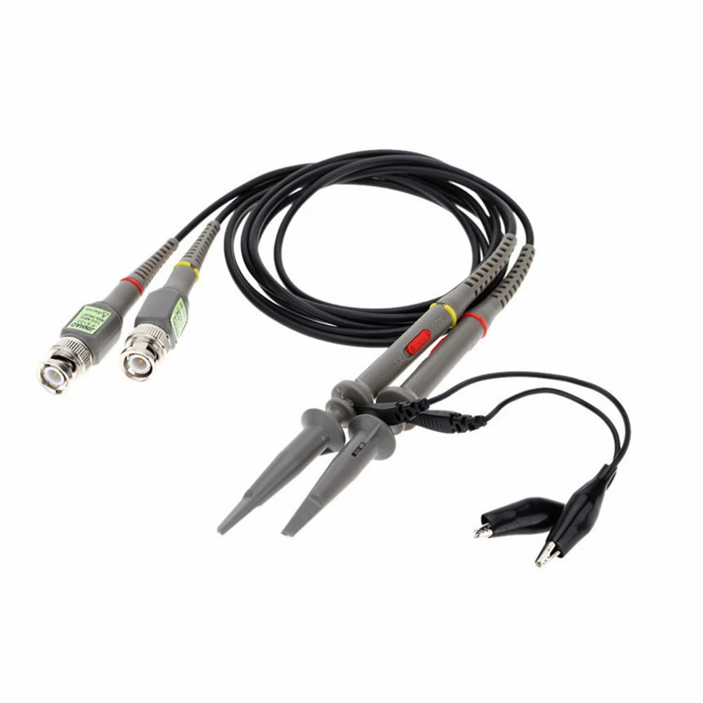 Hantek P6100 Oscilloscope Probe 100MHz 1x/10x for FNIRSI Rigol UNI-T 2PCS