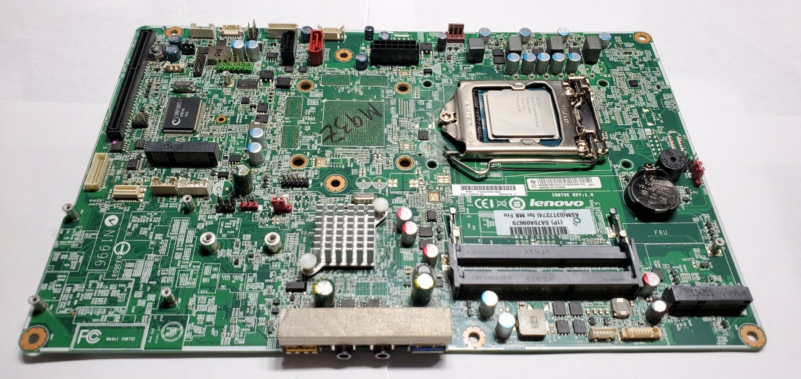 Lenovo M93Z IQ87SE All-In-One Motherboard 03T7274 1150 DDR3/Q87 W/CPU Pen G3420