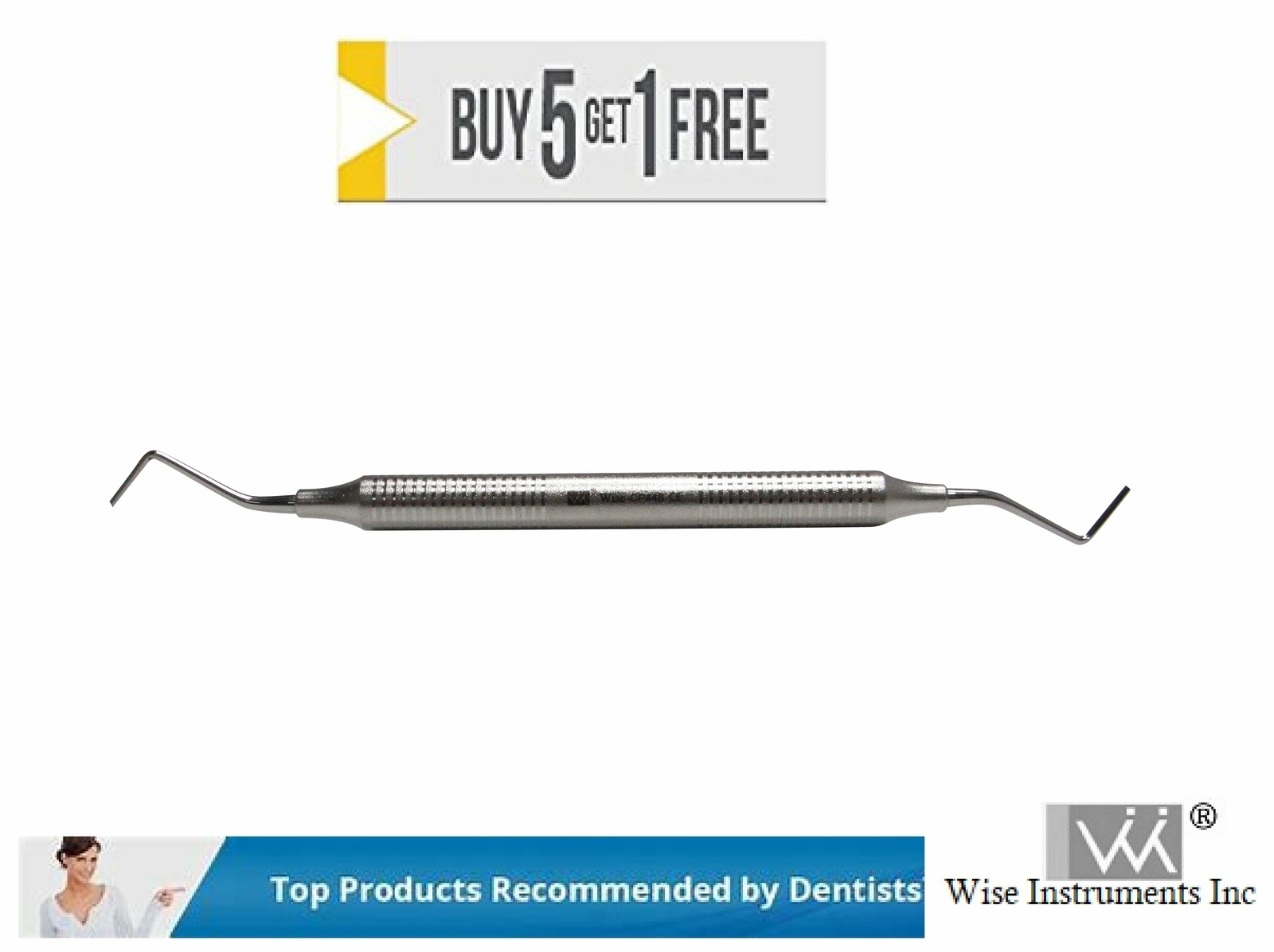Dental Hatchet 44S Off-Angle Hatchets by Wise