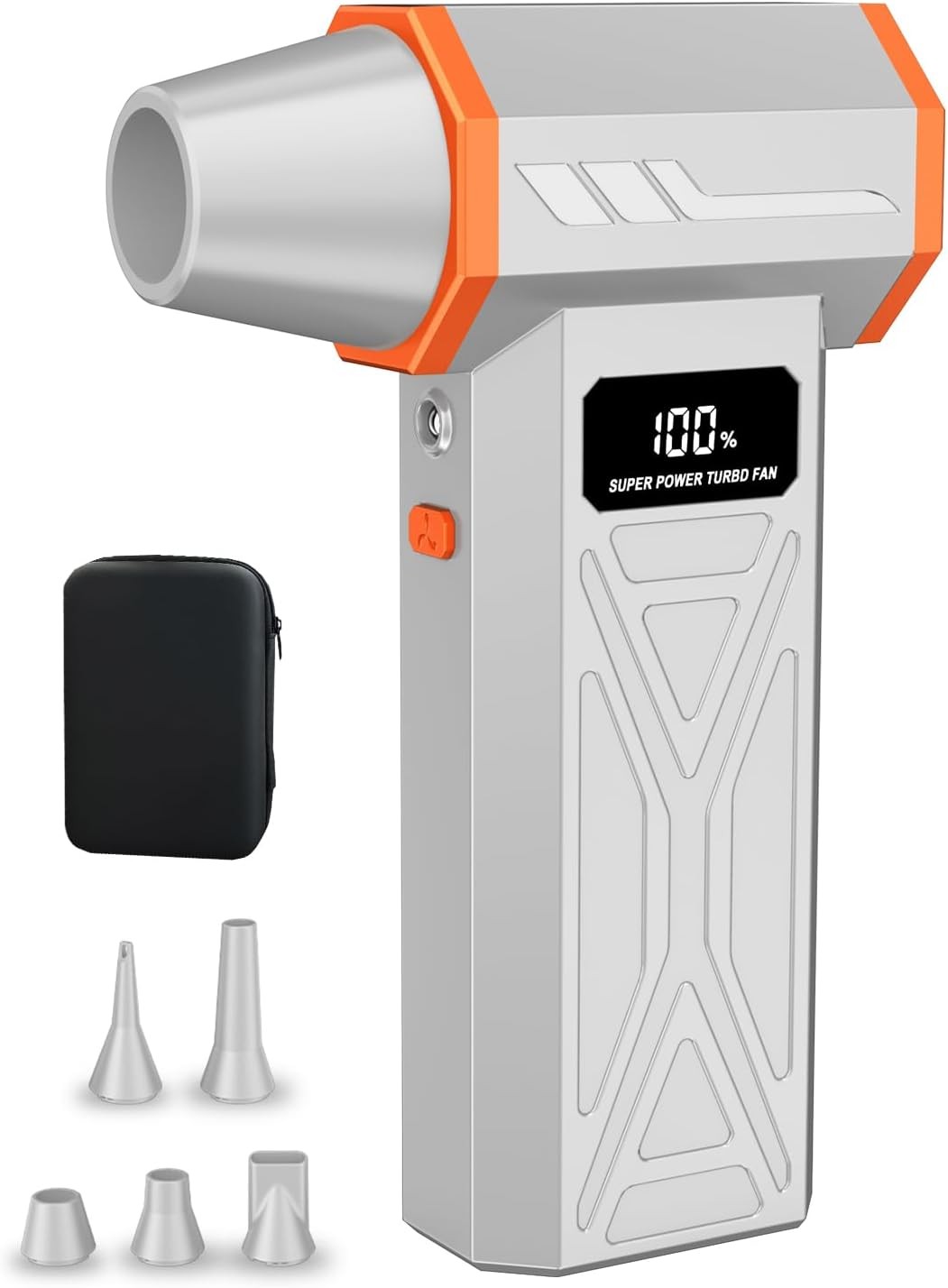 AS-S50 Electric Air Duster-130000RPM Super Power Cordless Air Duster, 4-Gear Adj