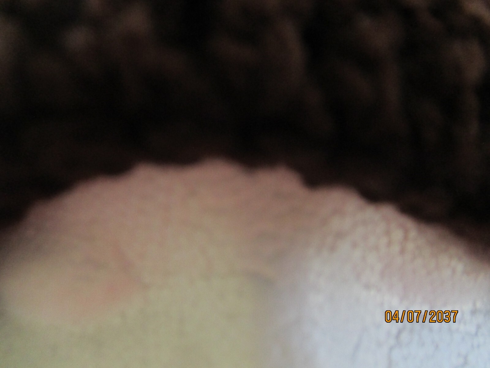 Crocheted DARK BROWN  w/ Front Brim & Cut away Back100% Acrylic Teen /Adult Size