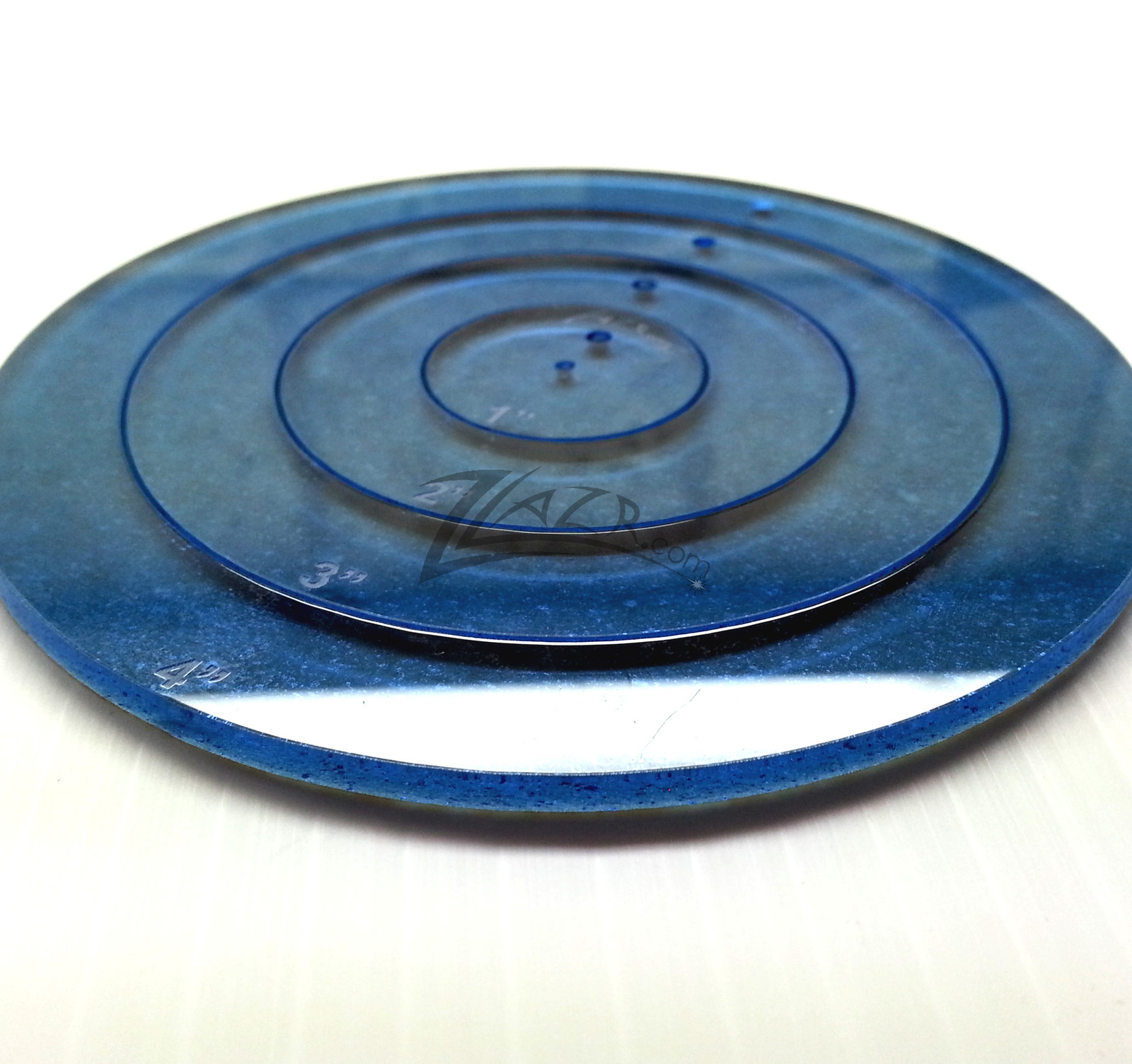 (1) Circle Template Acrylic Plastic Nested Stencil 1", 2", 3", 4" Color-USA
