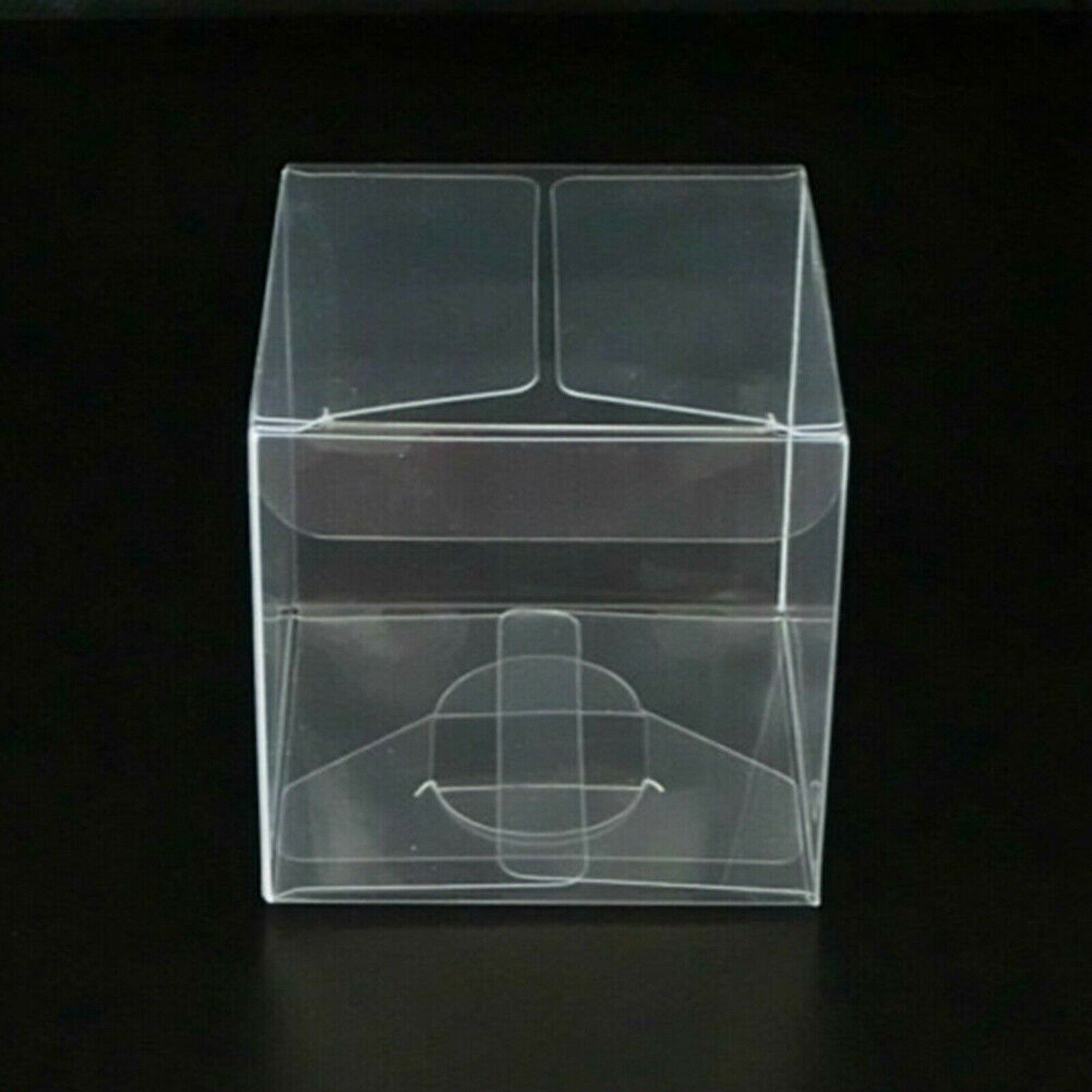 25PCS For 1:64 Scale Clear Model Toy Car Display Box Show Storage Case Dustproof