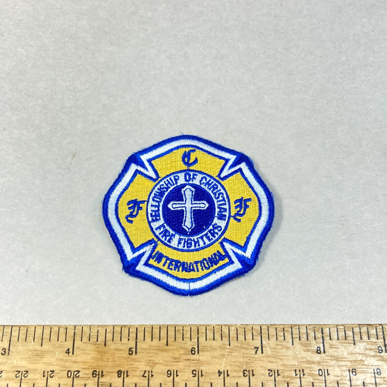Fire & Rescue Patch Fellowship of Christian Fire Fighters