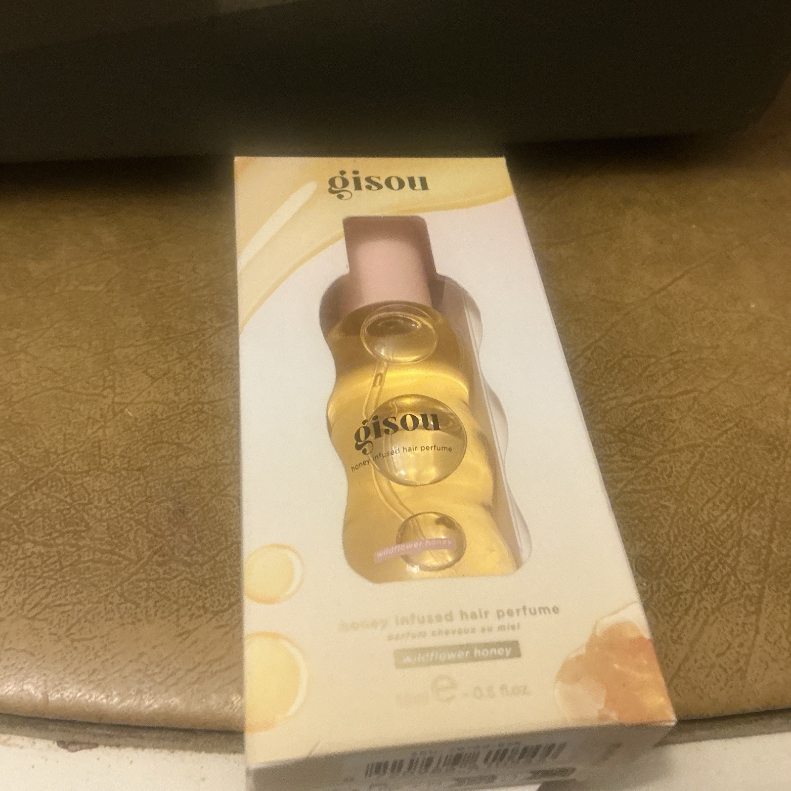Gisou Mini Honey Infused Hair Perfume in Wildflower Honey 15 ML 0.5 FL OZ NIB