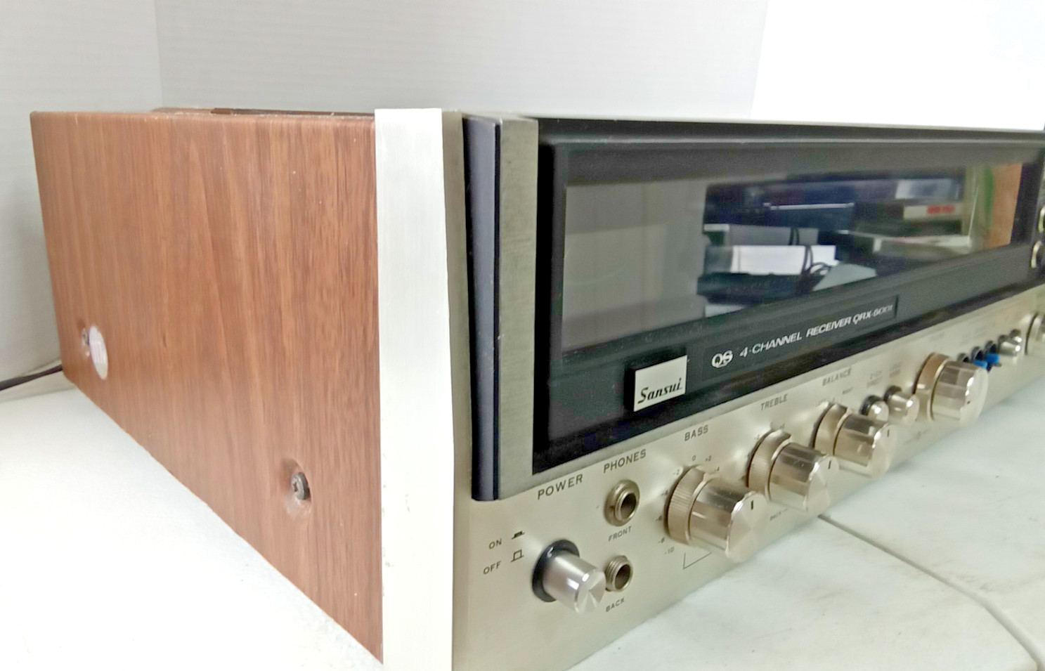 Sansui QRX-5001 4-Channel Quadraphonic Stereo Receiver - Working! TESTED!!!