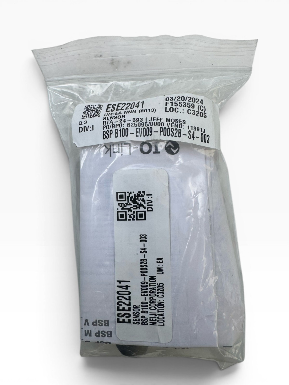 Balluff BSP00Y9 Digital Pressure Sensor / Transducer with Display