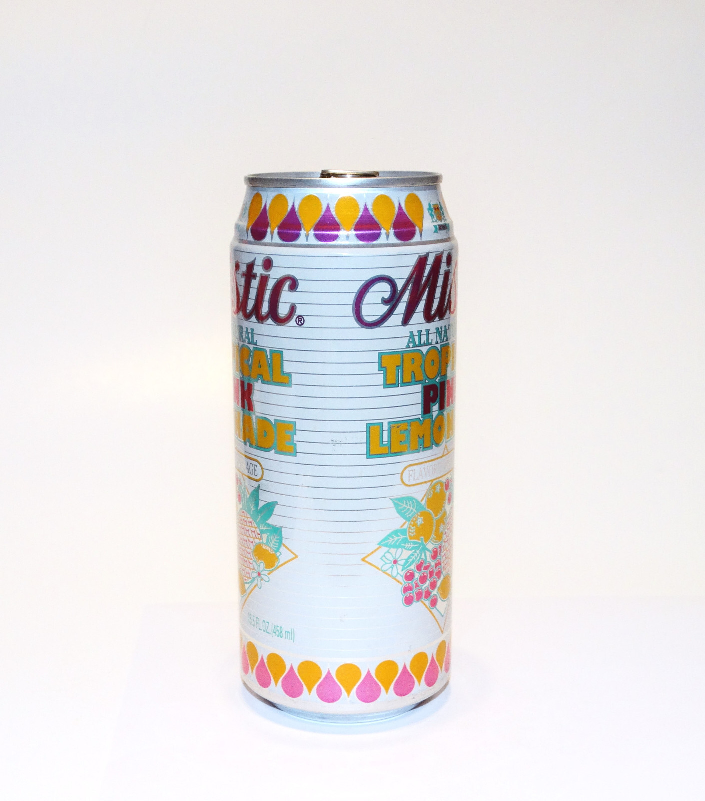 Mistic Lemonade Can 15.5 oz c1990s Vintage 90s