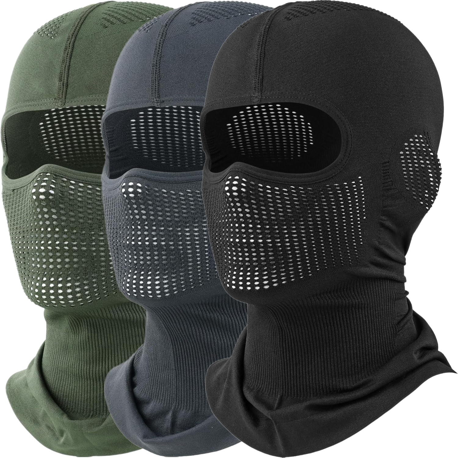 Balaclava Face Mask UV Protection Hood with Honeycomb-Hole Super Breathable Mask