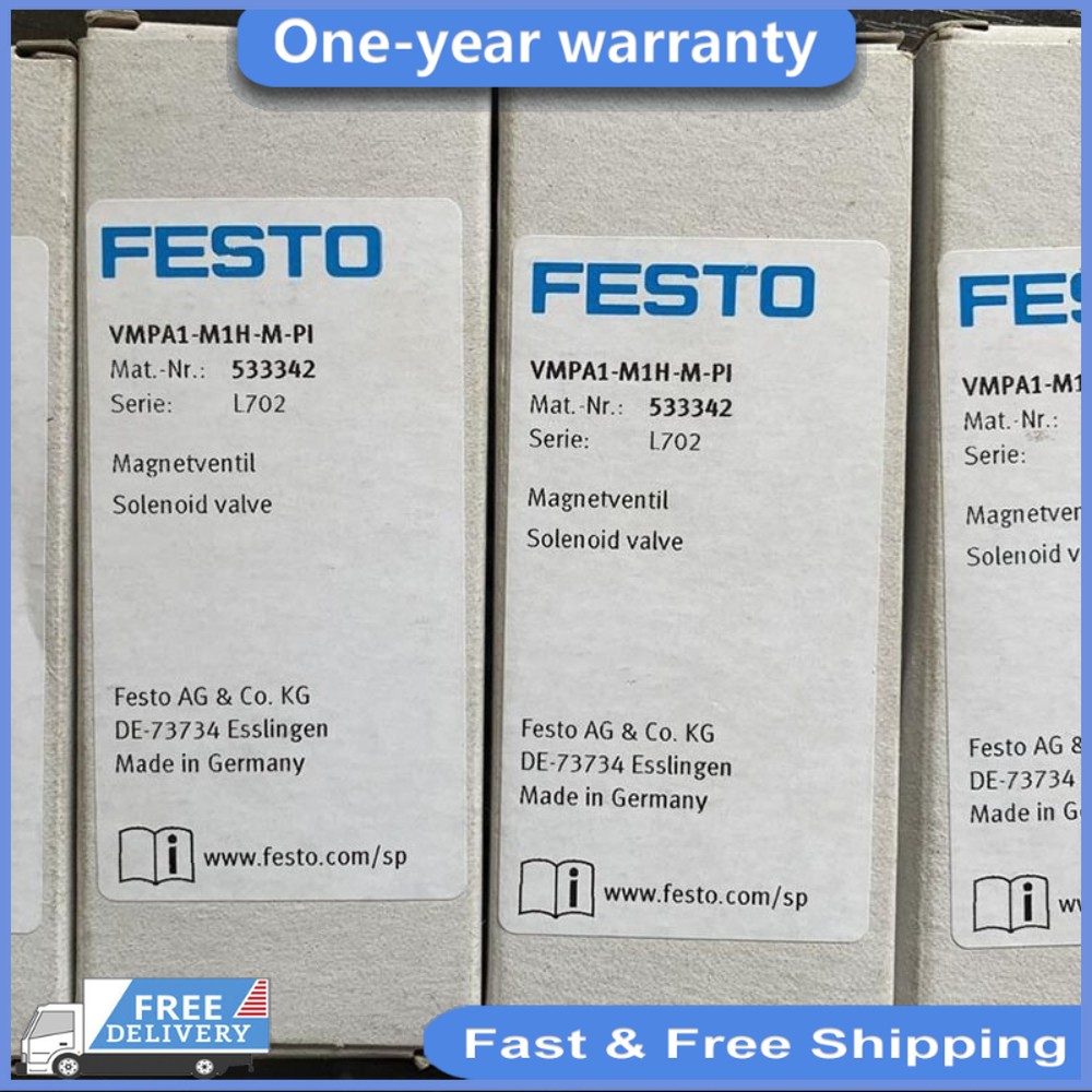 VMPA1-M1H-M-PI 1PC FESTO 533342 Solenoid Valve Good quality Fast shipping