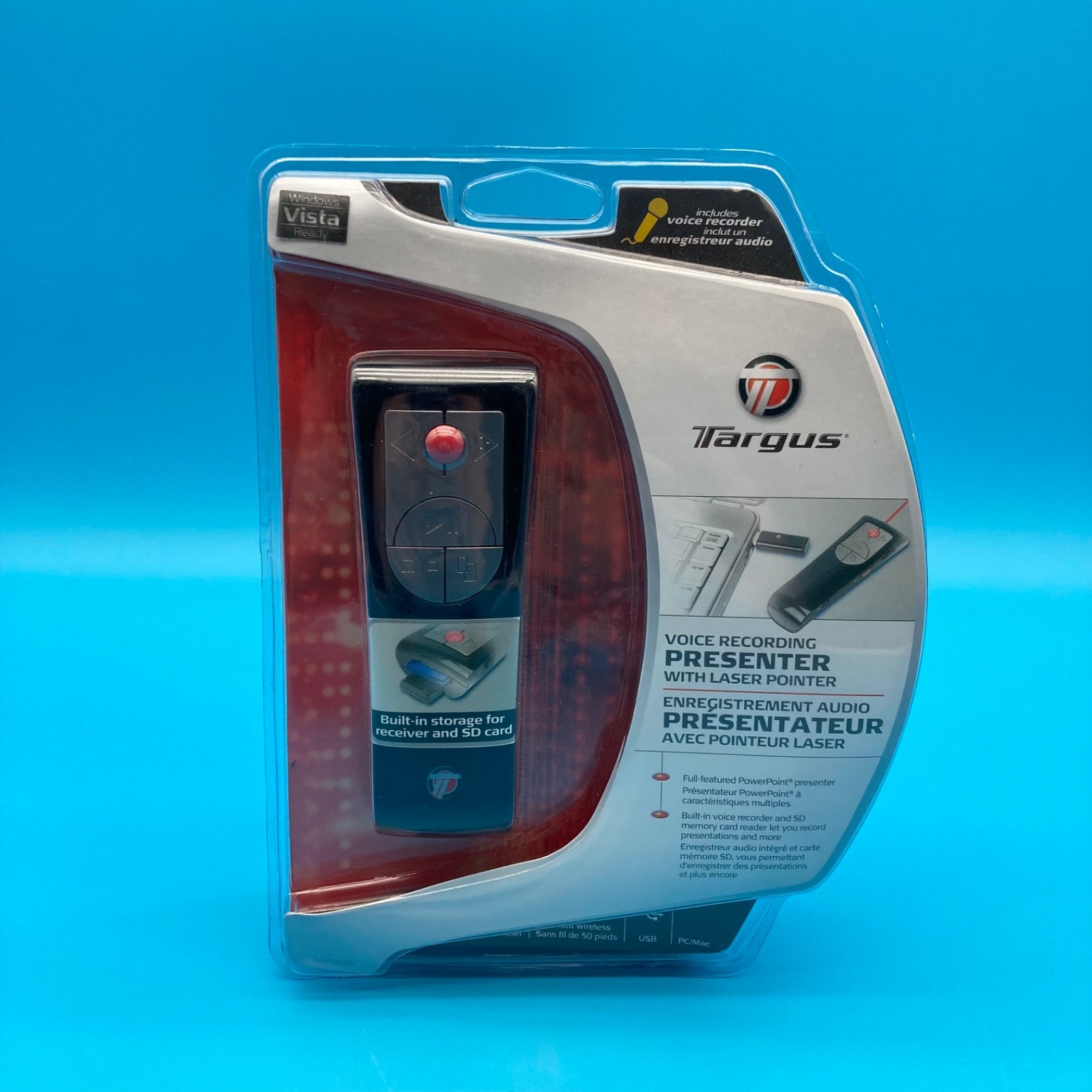 Targus Voice Recording Presenter With Laser Pointer New Sealed