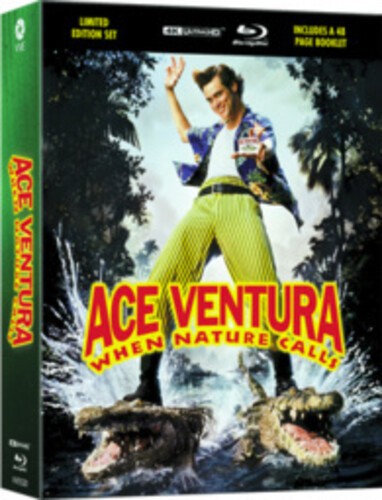 Ace Ventura: When Nature Calls (Limited Edition Steelbook & Poster) [New 4K UHD
