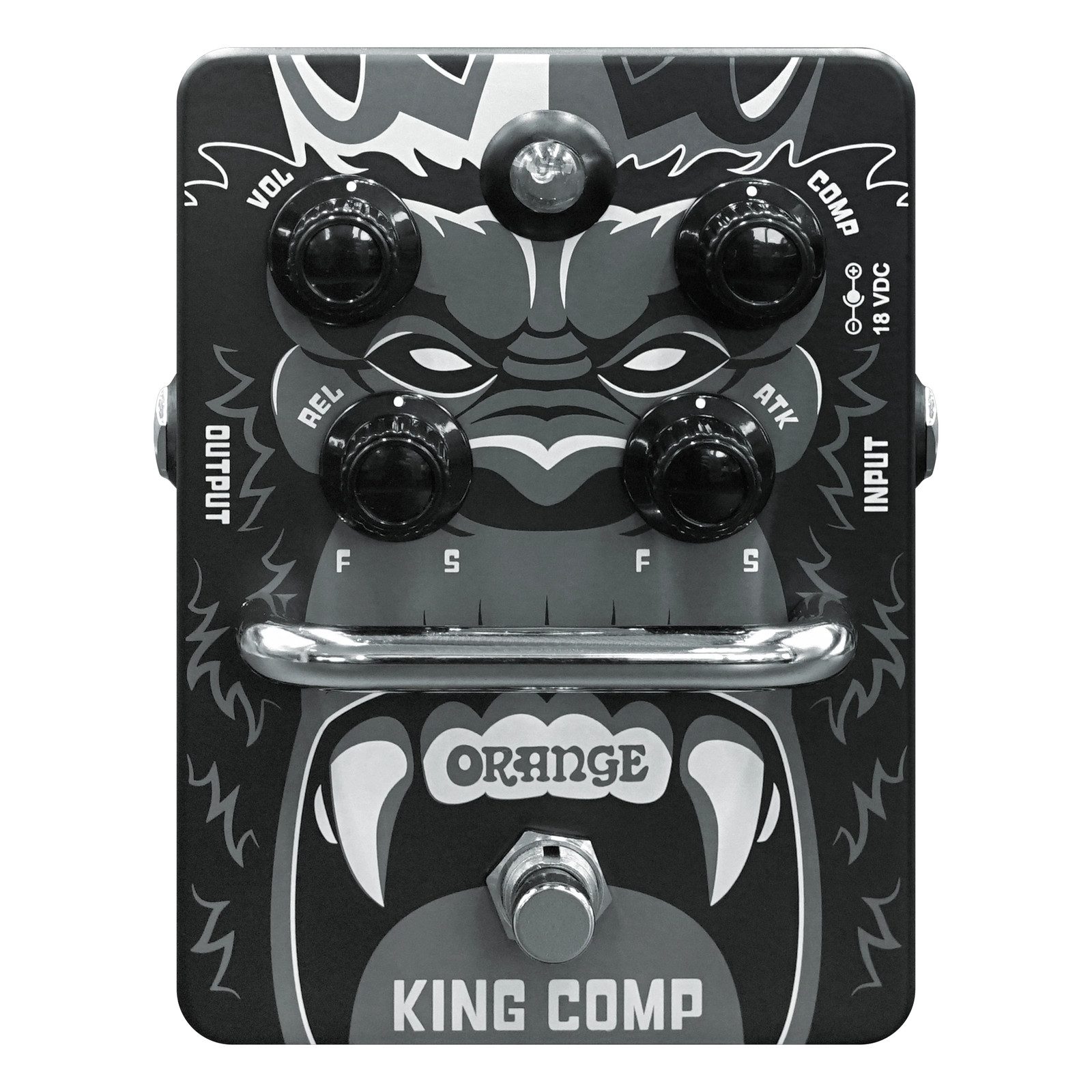 Orange King Comp VCA Compressor Pedal - Open Box