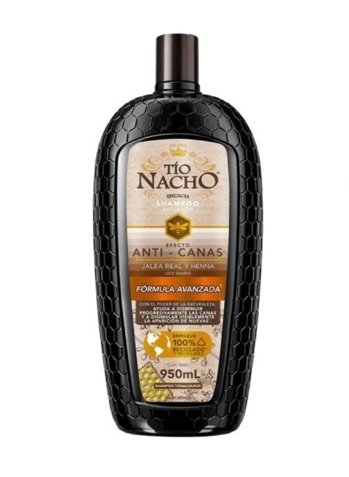 Tío Nacho Shampoo Anti-Canas Henna 950ml