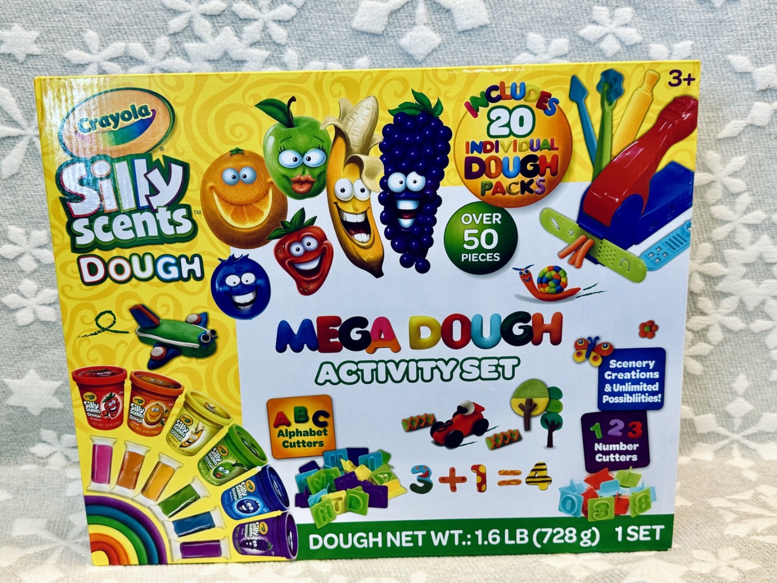 Crayola Dough Mega Activity Set - 50 Pieces, 20 Silly Scents
