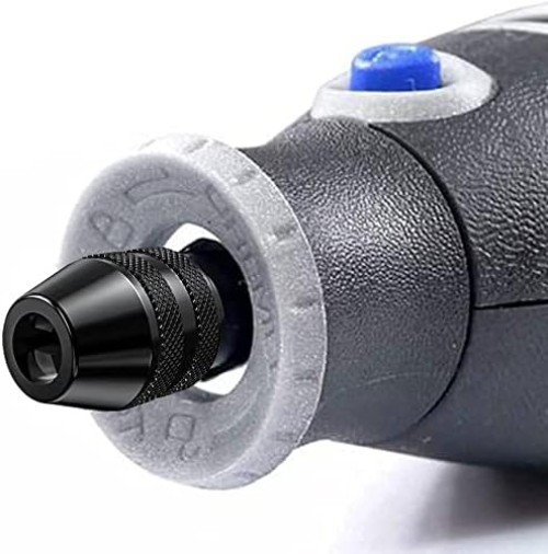 Versatile Keyless Chuck Set for Dremel Rotary Tools - 2-Pack Precision Chucks