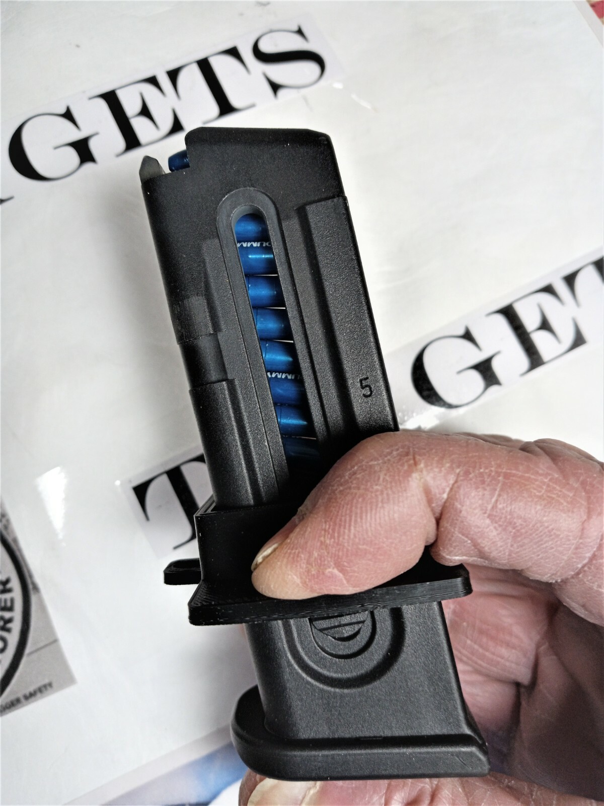 Glock 44 G44 Speed loader for Factory Magazines New Made in USA by Veterans