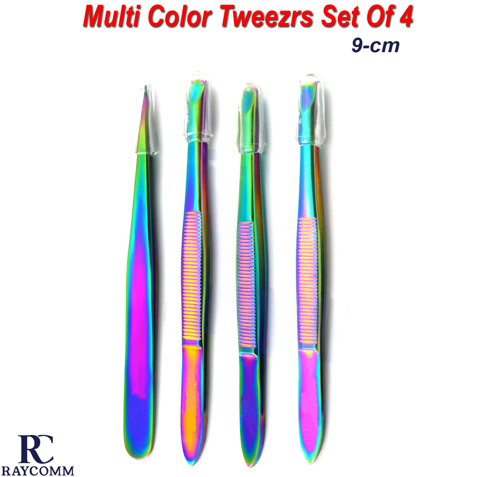 Professional  Eyelash tool Extension Tweezers Beauty Makeup Face Set Of 4 CE