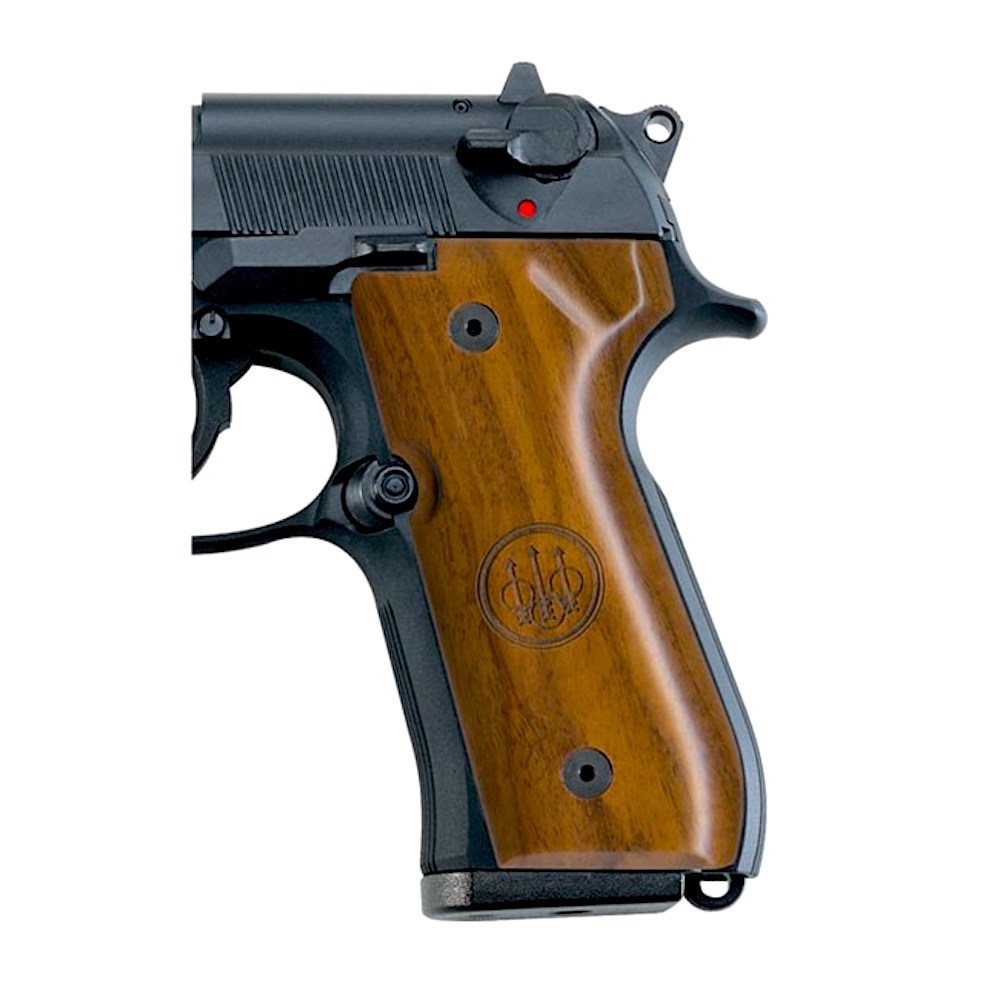 BERETTA - WOOD PISTOL GRIP PACKAGE MODEL 92 / 96  -  TRIDENT LOGO