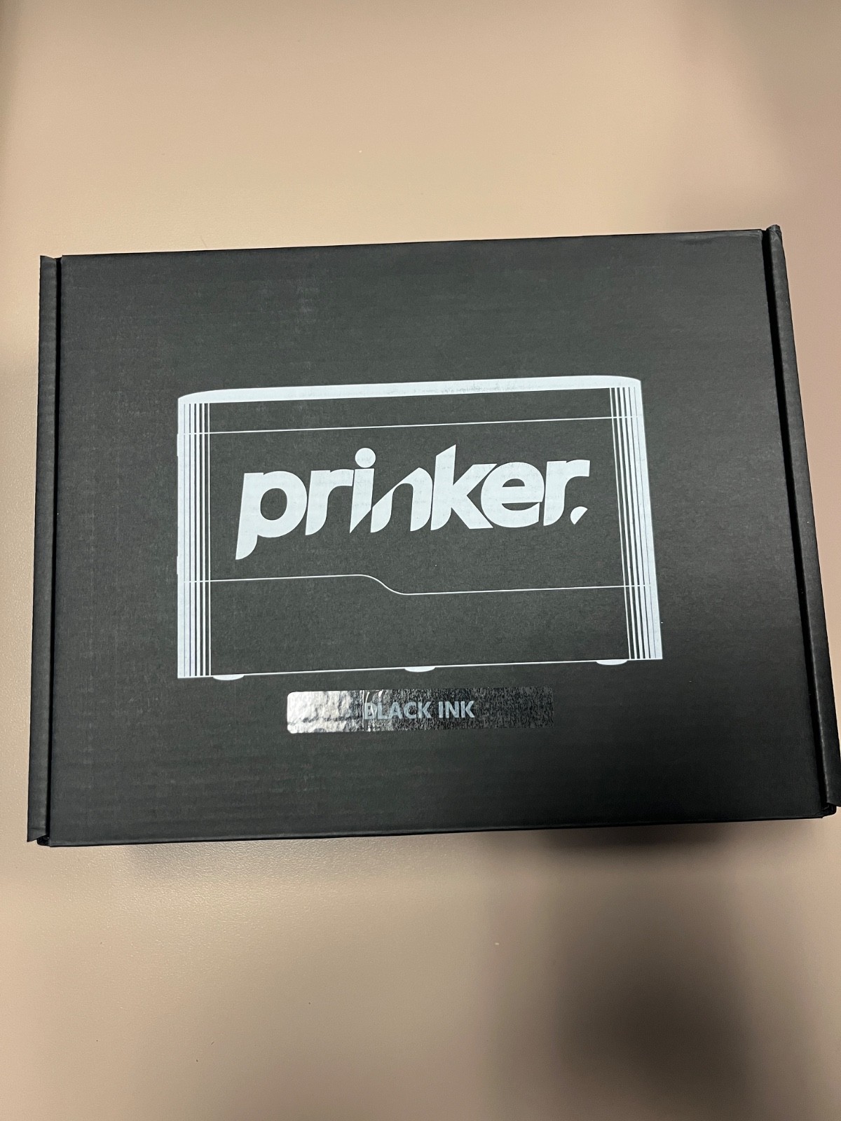 Prinker S Black Custom Temporary Tattoo Device Machine - Brand New