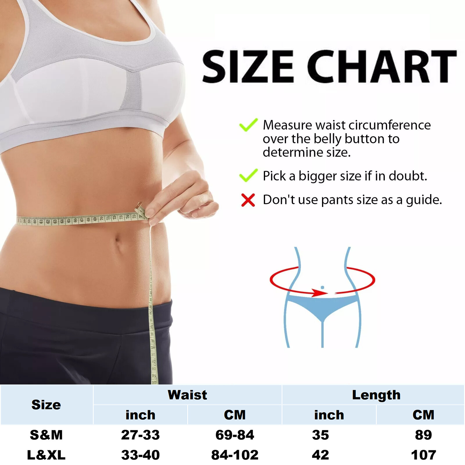 Umbilical Hernia Belt for Men & Women Abdominal Support with Compression Pad