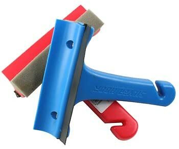 2 Pack - Ice Scraper and Squeegee 3 in 1 Window demister, Ice Scraper and Sponge