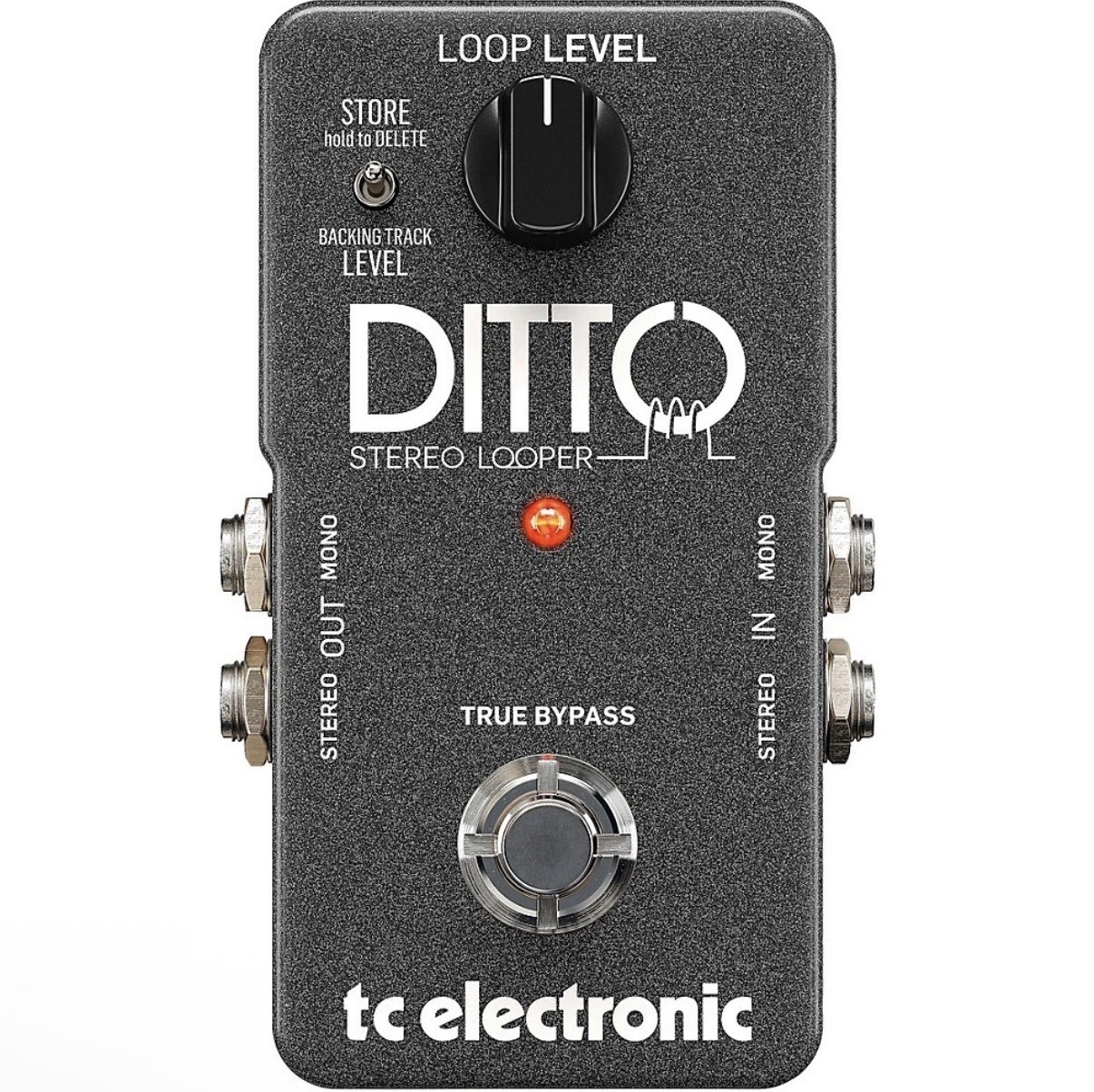 TC Electronic Ditto+ Looper Guitar Effects Pedal 60-Minute Loop New in Box
