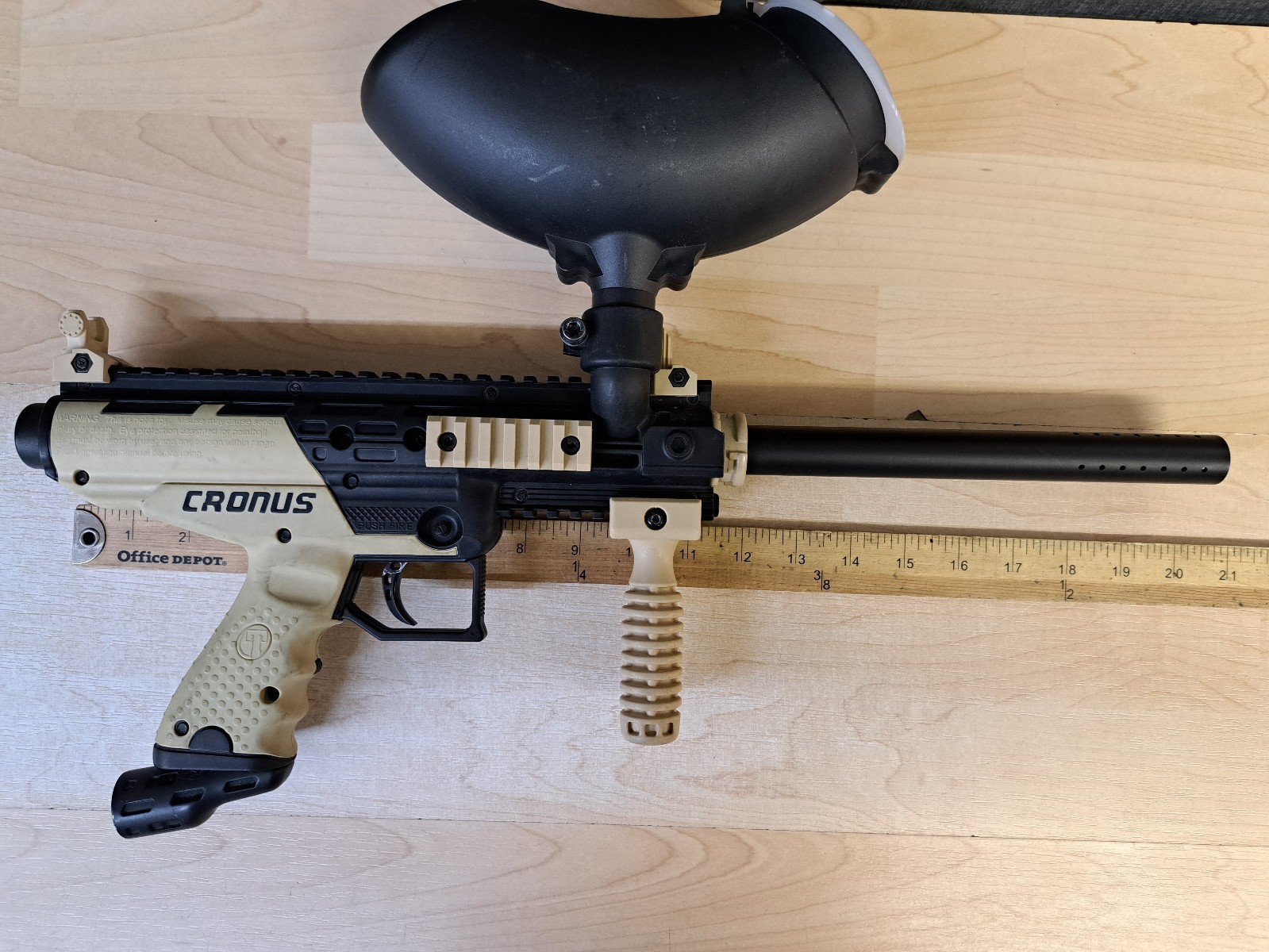 Cronus Paintball Gun, Used With Barrel