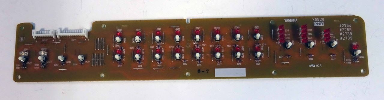Yamaha P-120 Right Panel (PNR) Board