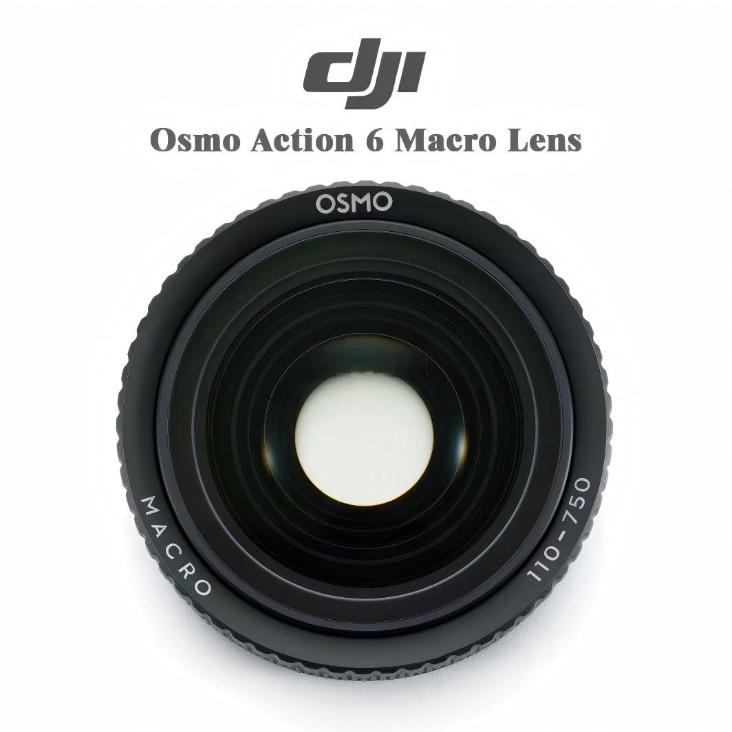 Original DJI Osmo Action 6 Macro Lens w/ Case – 110-750mm Focus Range