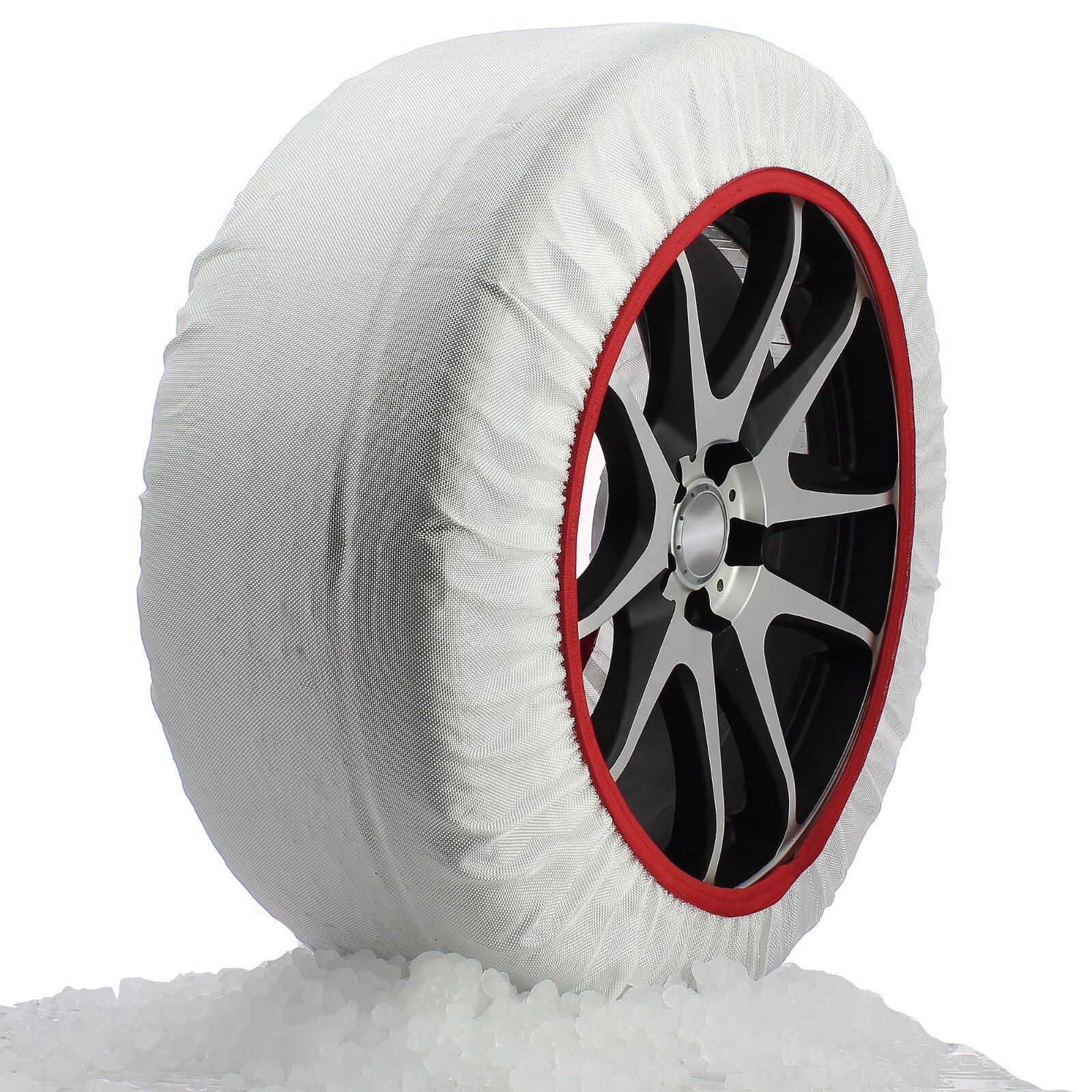 Husky Snow Sock for Tyre Size 165/70 R14 Winter Wheel Tyre Ice Frost Snow Chain