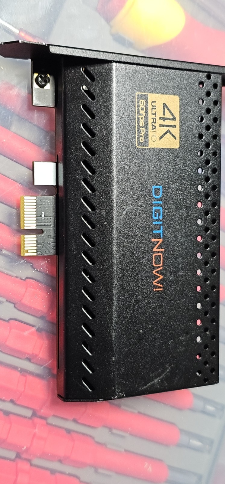 DIGITNOW!  4K PCIe capture card 4K at 60Hz, 4K 30Hz or 1080p 120FPS