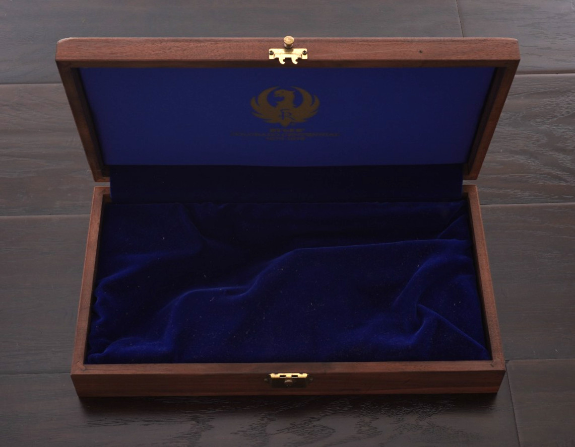 Original Ruger Single-Six 1976 Colorado Centennial Wood Display Case