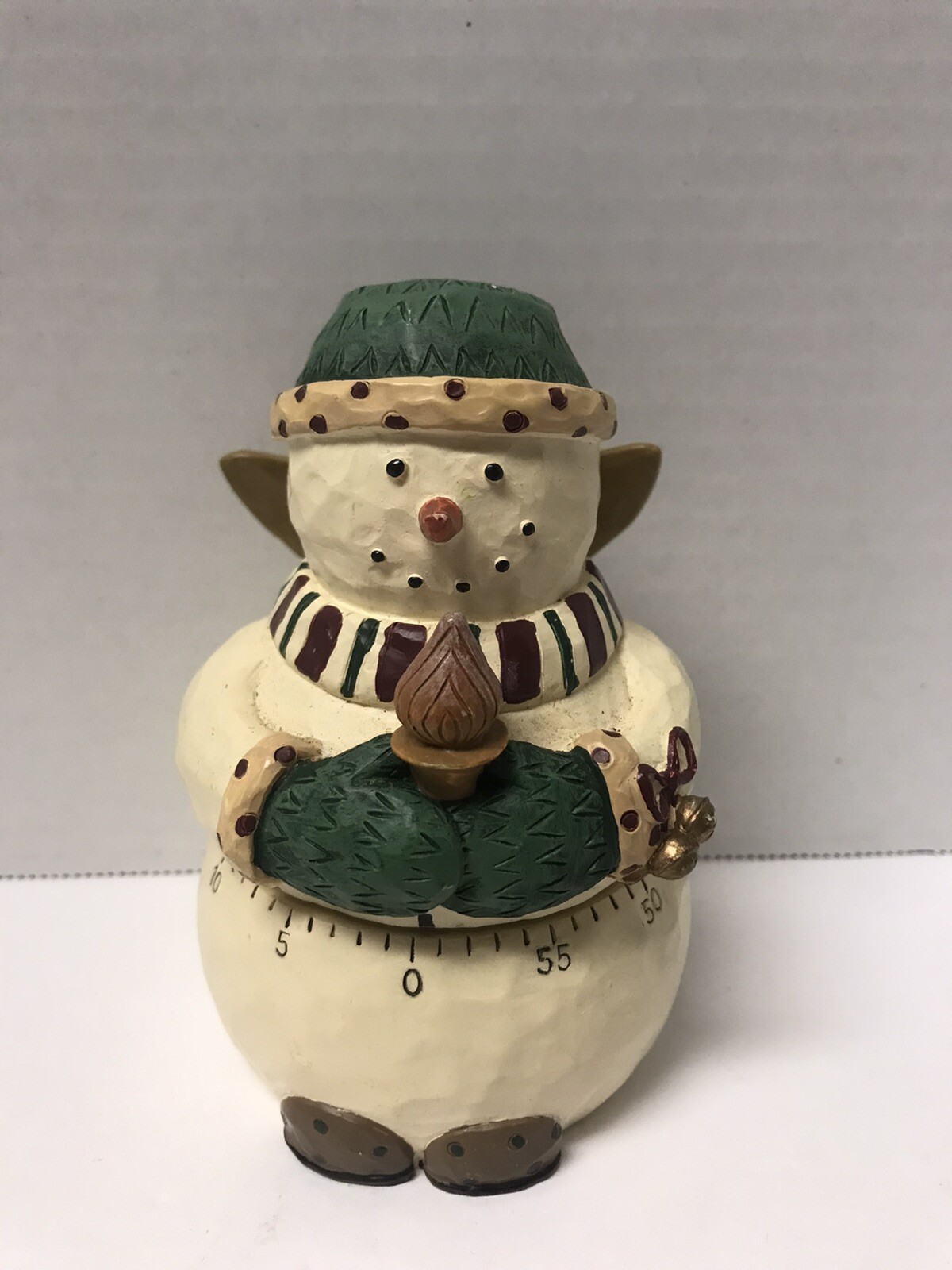Boston Warehouse Snowman Kitchen Timer, Debbie Mumm, Holiday, Christmas