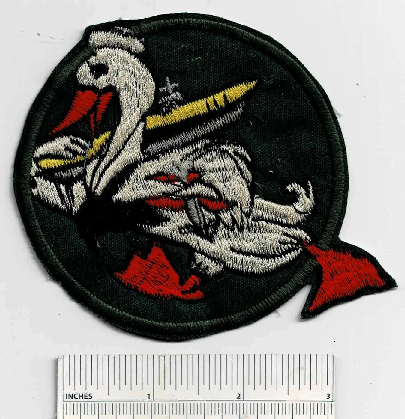 WW2 DISNEY Fighter CASU Squadron Duck US Navy Shoulder Patch Cloth Walt WWII