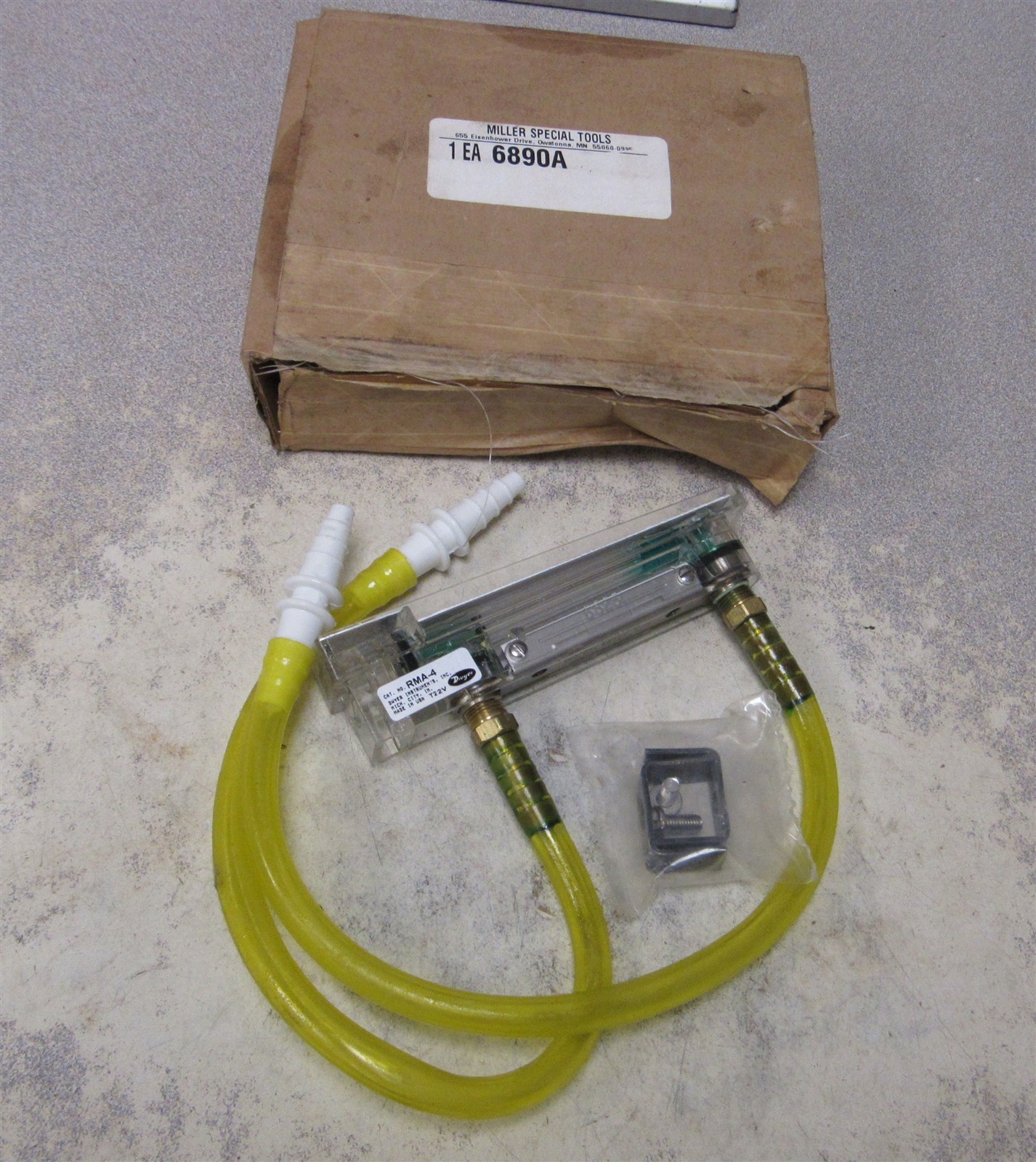 Miller System Purge Flowmeter 6890A