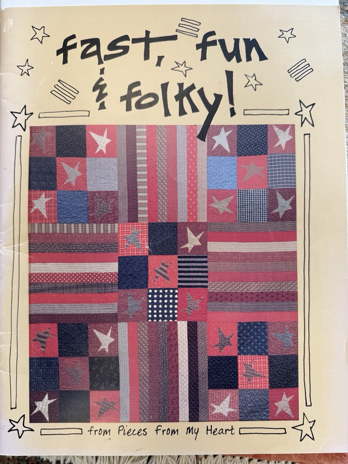 Americana quilting patterns Fast Fun & Folky americana inspired
