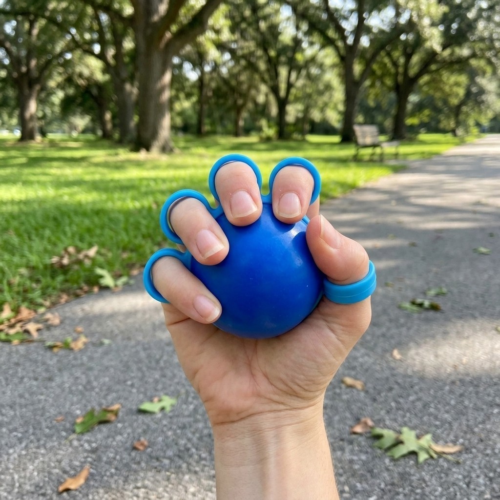 1Pc 5-Finger Hand Grip Trainer Finger Strength Training Hand Workout Tool