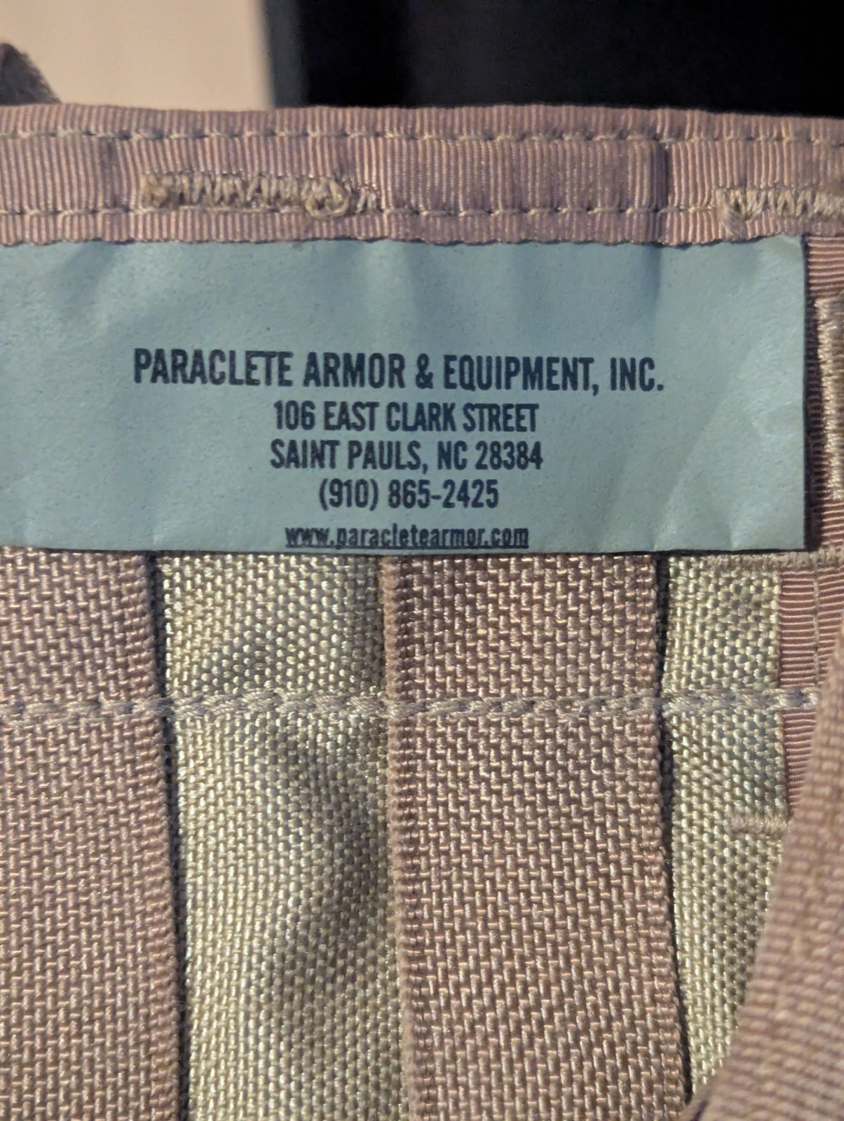 Paraclete Pre-MSA AIXSSTS Khaki MOLLE GP Utility Pouch — SOF CAG DEVGRU LBE