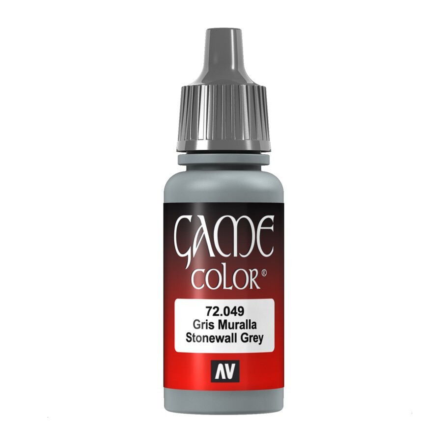 Vallejo Stonewall Grey Game Color Miniatures Paint 17ml VAL72049