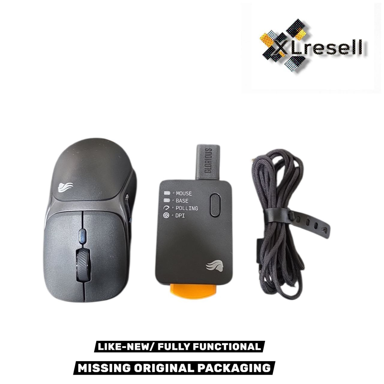 Glorious Model O3 Wireless Gaming Mouse Lightweight Optical InfinitePlay Battery