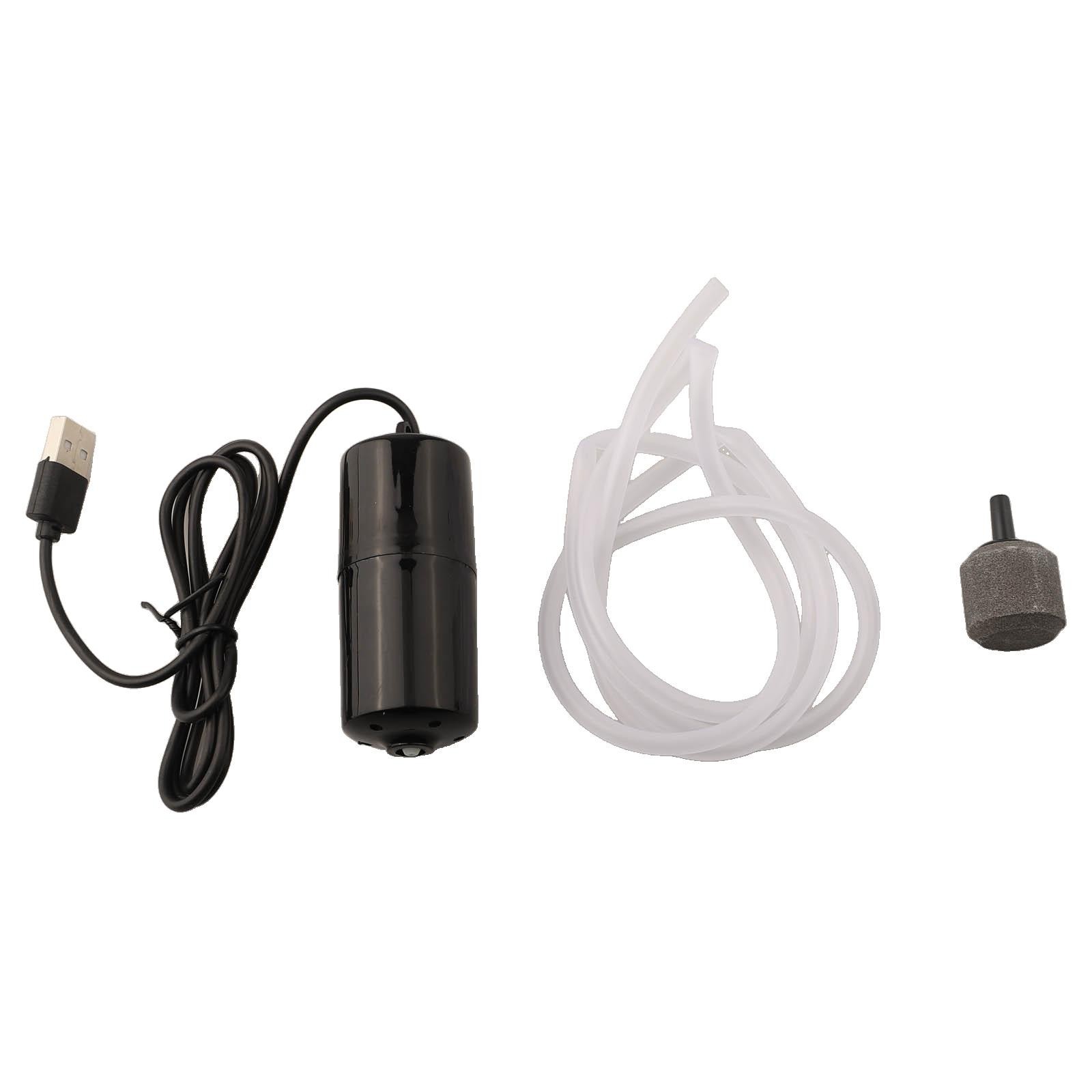 Essential Aquarium Oxygen for source Compact USB Silent Pump for Fish Care