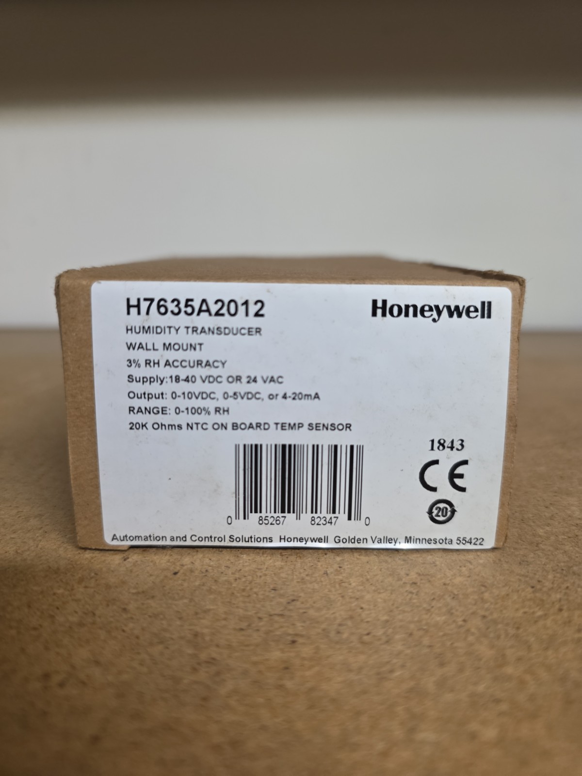 HONEYWELL H7635A2012 HUMIDITY SENSOR