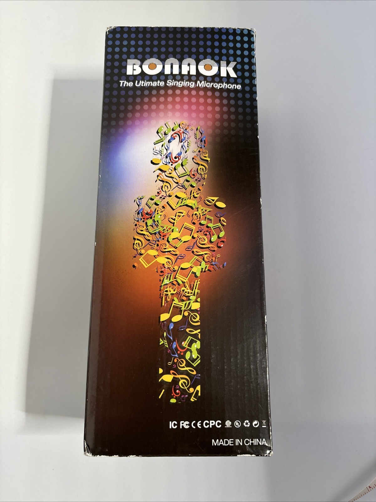 Bonaok Wireless Bluetooth Karaoke Microphone Portable Speaker USB