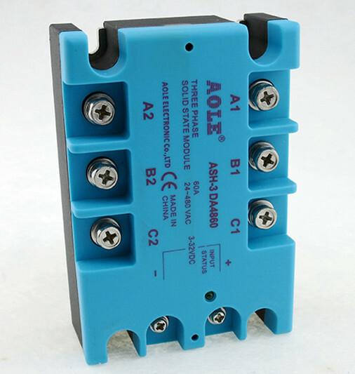 60A DC-AC ASH-3DA4860 three-phase solid state relay TSR-60DA