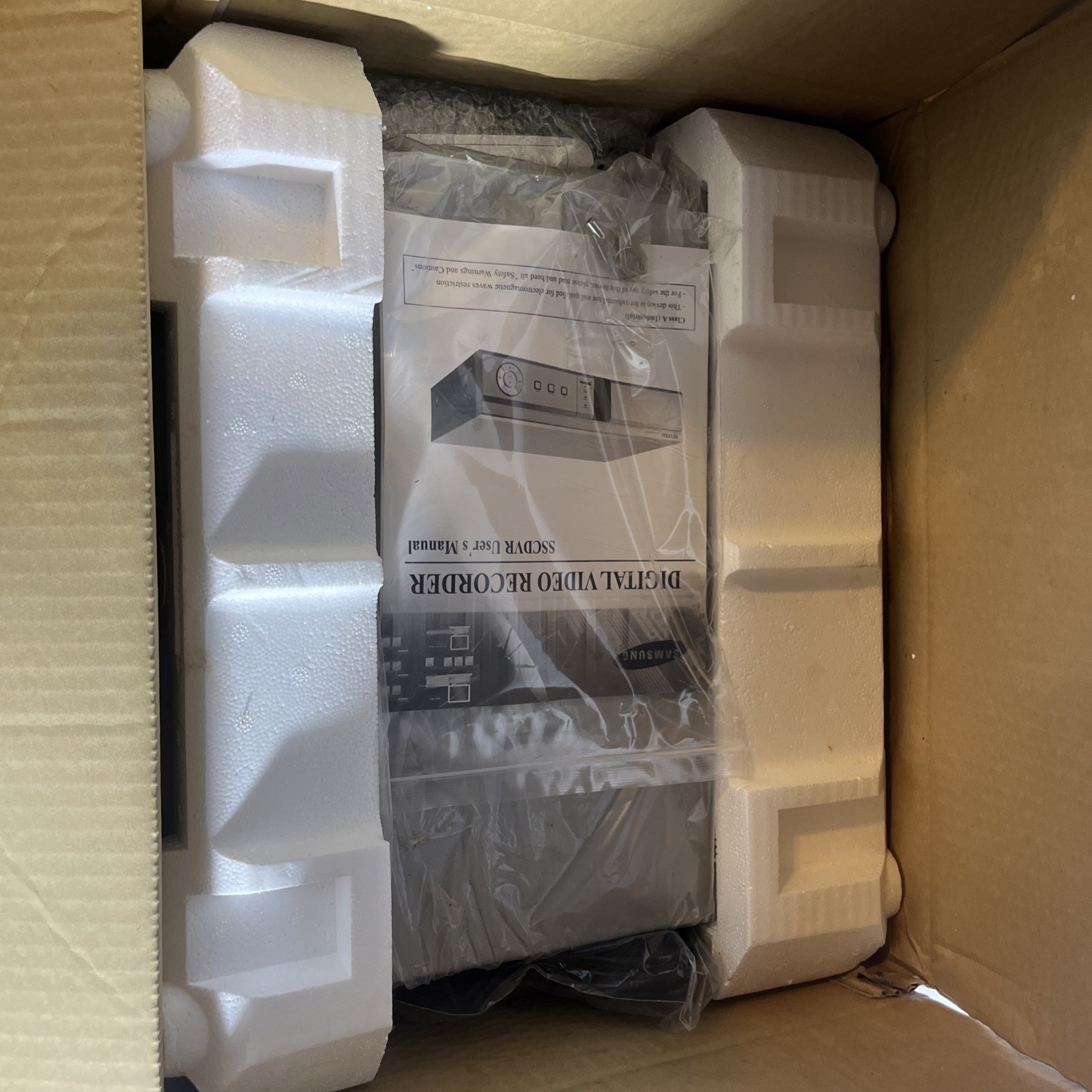 New/Open Box*Samsung Single Channel DVR w/Memory Stick Port*SSCDVR