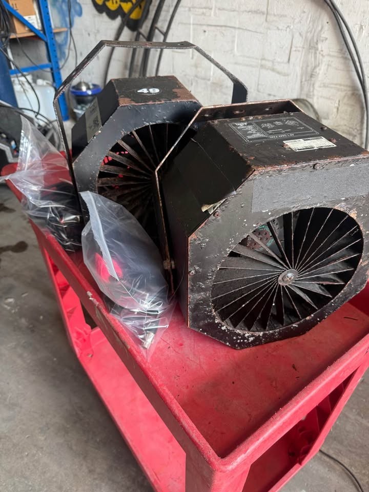 Jem Martin AF-1 Special Effects DMX Fan AF1 Wind Machine *TESTED *FREESHIP