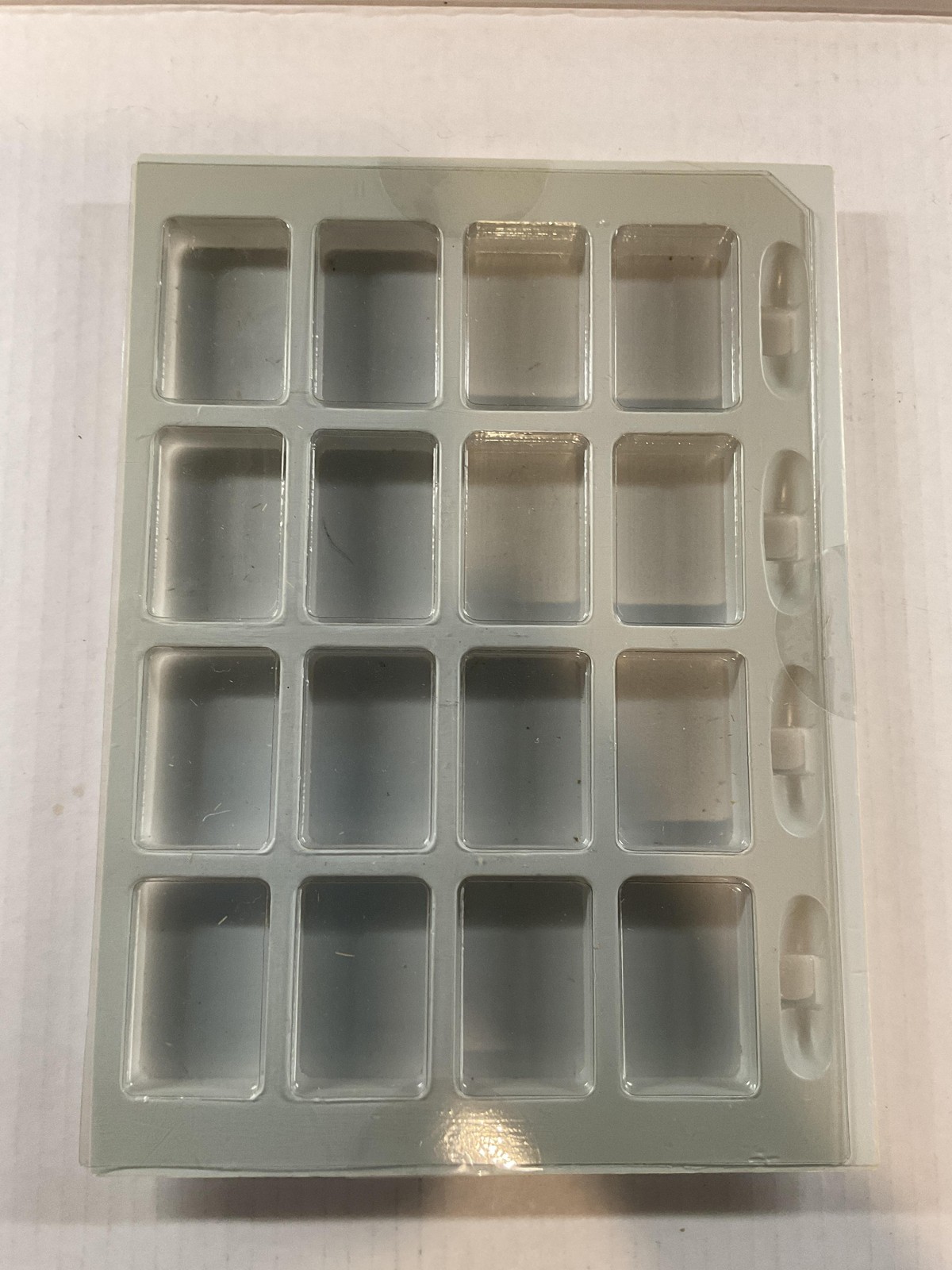 Avalon Hill White Plastic 16-Slot Counter Tray Molded Storage Gaming Accessories