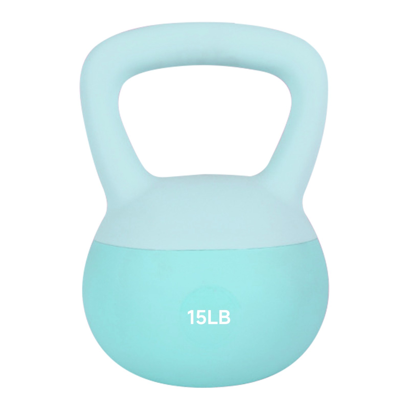 Leikefitness Soft Kettlebells,Steel Shot Filled Weights for Women and Men, 15LB