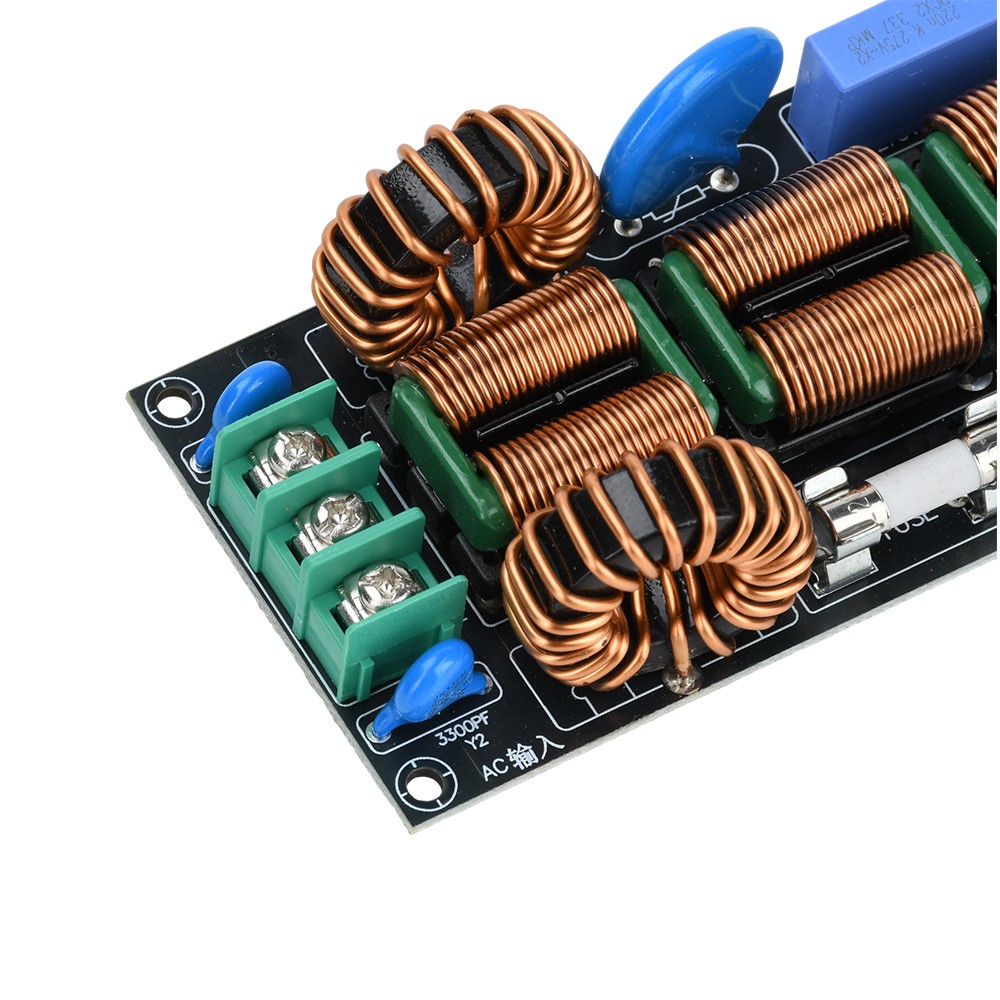 16A EMI Filter Four Level Audio AC220V Power Electromagnetic Interference Filter